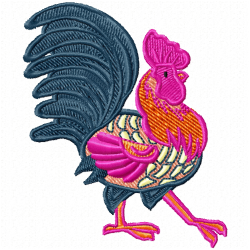 Chickens And Roosters Embroidery Design 10 Chickens And Roosters Embroidery Design 10